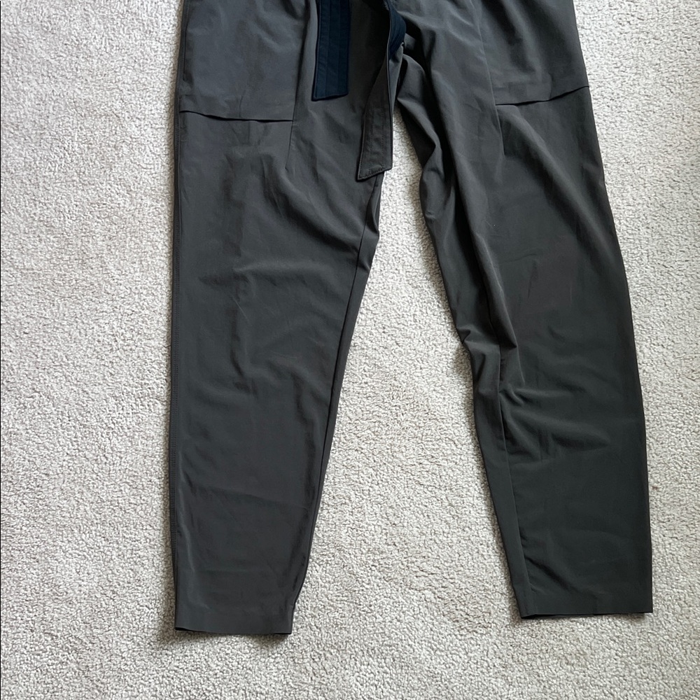 Athleta Charcoal Cargo Pants with Belt - Picture 5 of 9